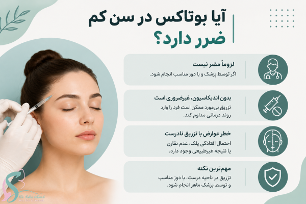 بوتاکس در سن کم