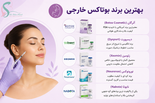 برند بوتاکس خارجی